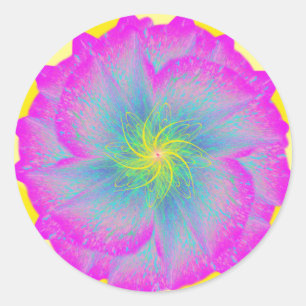 Pegatina Redonda La Gloria del Universo por el pwrflwr