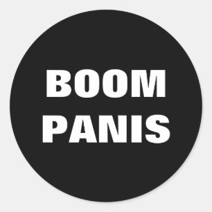Pegatina Redonda ¡La jerga filipina boom panis!