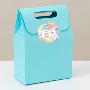 Pegatina Redonda La Jubilación De Primavera Estética Moderna Gracia