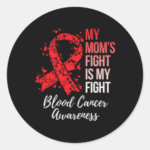 Pegatina Redonda La lucha de mi mamá es mi lucha Conciencia sobre e