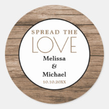 La Madera Rústica Difunde El Favor De La Boda De A