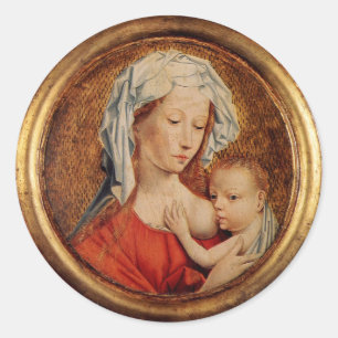 PEGATINA REDONDA LA MAMA DE MARY