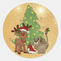 La navidad de gato