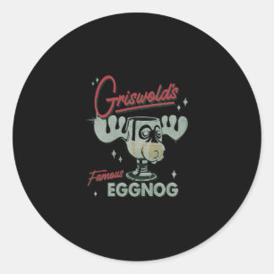 Pegatina Redonda La Navidad de National Lampoon Griswold E