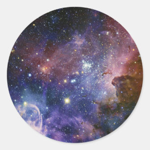 Pegatina Redonda La Nebulosa Carina Eta Carina Nebula NGC 3372