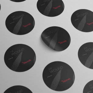 Pegatina Redonda La portada de "Conclusión del Arco" de los Sbuirre