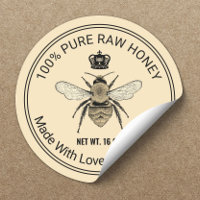 La reina real beekeeper apia beehive Honey Jar