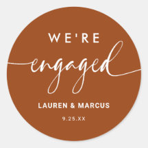 La rustica Terracota del Boho Estamos comprometido