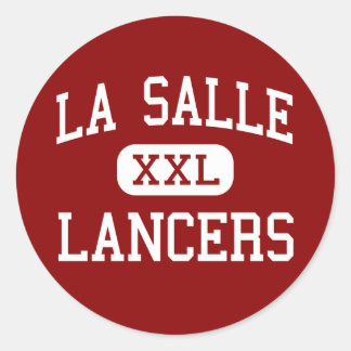 Pegatina Redonda La Salle - Lancers - High - Pasadena California