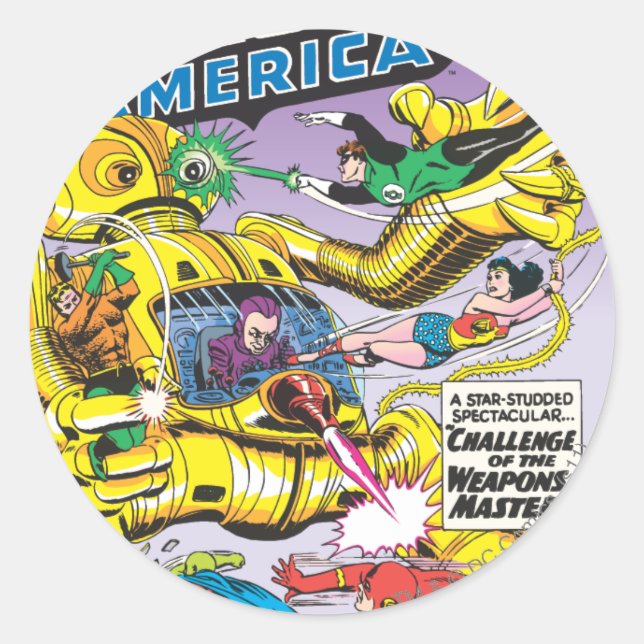 Pegatina Redonda La valiente y la audaz cuestión #29 - mayo (Anverso)