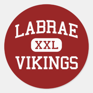 Pegatina Redonda Labrae - Vikings - Middle - Leavittsburg Ohio