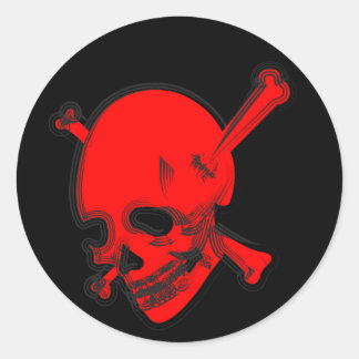 Pegatina Redonda Labyrinth Roger #1