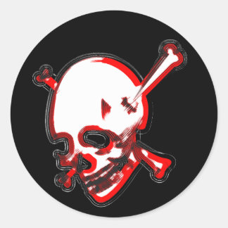 Pegatina Redonda Labyrinth Roger #1