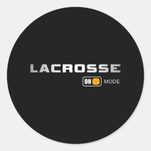 Pegatina Redonda Lacrosse Apparel - Lacrosse 9