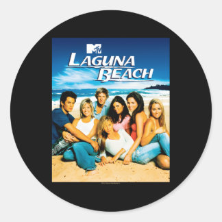 Pegatina Redonda Laguna Beach Season 1 Key