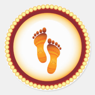 Pegatina Redonda Lakshmi mata per