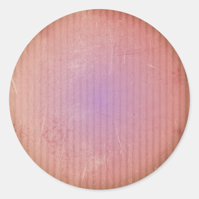 Pegatina Redonda Lámpara de papel de arroz (Anverso)