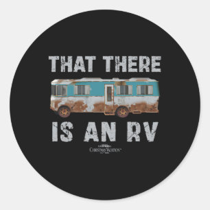Pegatina Redonda Las vacaciones de Navidad de National Lampoon que 