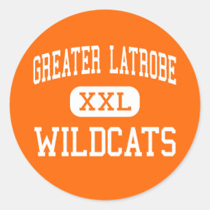 Pegatina Redonda Latrobe Mayor - Wildcats - Alto - Latrobe
