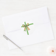 Lazo de regalo elegante: diseño moderno de Navidad