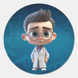 Pegatina Redonda Le Roi Du Monde Youtube