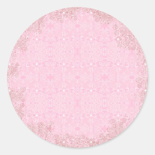 Pegatina Redonda Leche de búho y luciérnaga (Anverso)