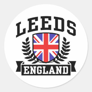 Pegatina Redonda Leeds