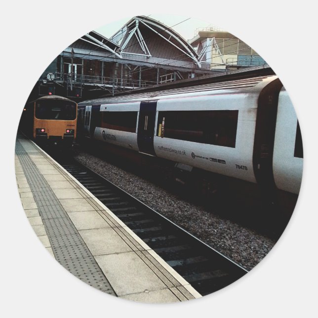 Pegatina Redonda Leeds (Anverso)