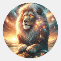 León Fuerza Astrología Galaxia Espacio Cósmico Leo