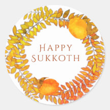 Leones de sukkot y flores de color