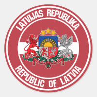 Letonia redonda Emblema
