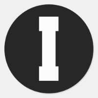 Letra I mayúscula Alphabet