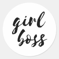 letra negra del jefe chica