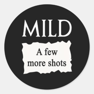 Pegatina Redonda Leve Hot Sauce Packet Group Costume de Halloween