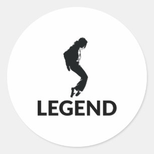 Pegatina Redonda Leyenda