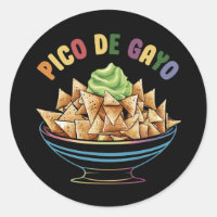 LGBT Pico De Gayo Divertido Orgullo Gay Arcoíris