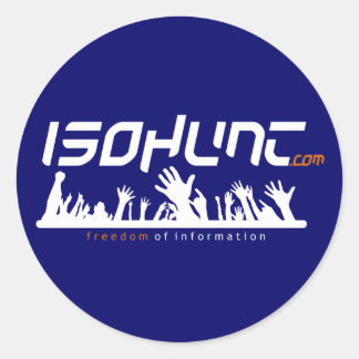 Pegatina Redonda Libertad de información