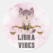 Libra Zodiac Decal para los amantes de la astrolog