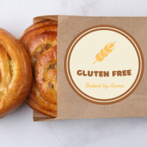 Libre de Gluten Simple Personalizado