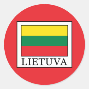 Pegatina Redonda Lietuva