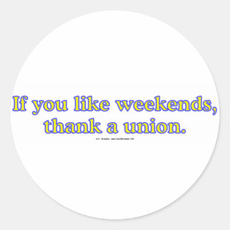 Pegatina Redonda LikeWeekends