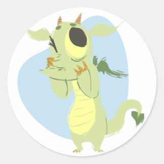 Pegatina Redonda Lil Derg Stickers