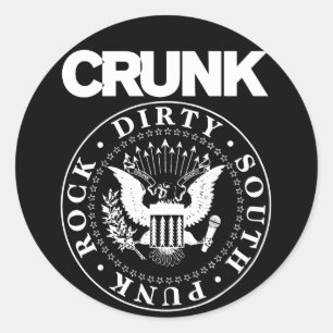 Pegatina Redonda Lil Jon "Crunk Seal"