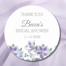 Lilac Femenina Floral Bridal Shower