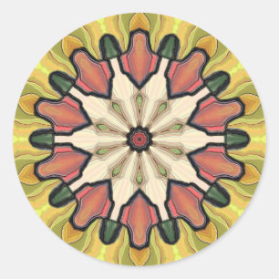 Pegatina Redonda Lime