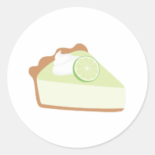 Pegatina Redonda Lime Pie