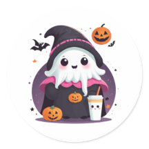 lindo. divertido halloween de chocolate fantasma