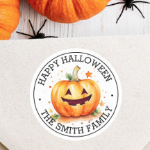 Lindo Jack-o-lantern Feliz Halloween