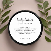 Lista moderna de ingredientes blancos y elegantes