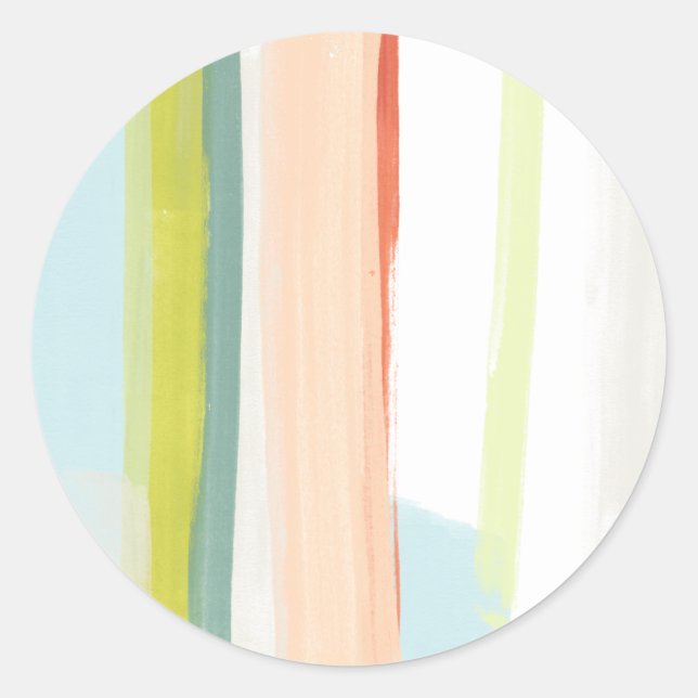 Pegatina Redonda Litmus I (Anverso)